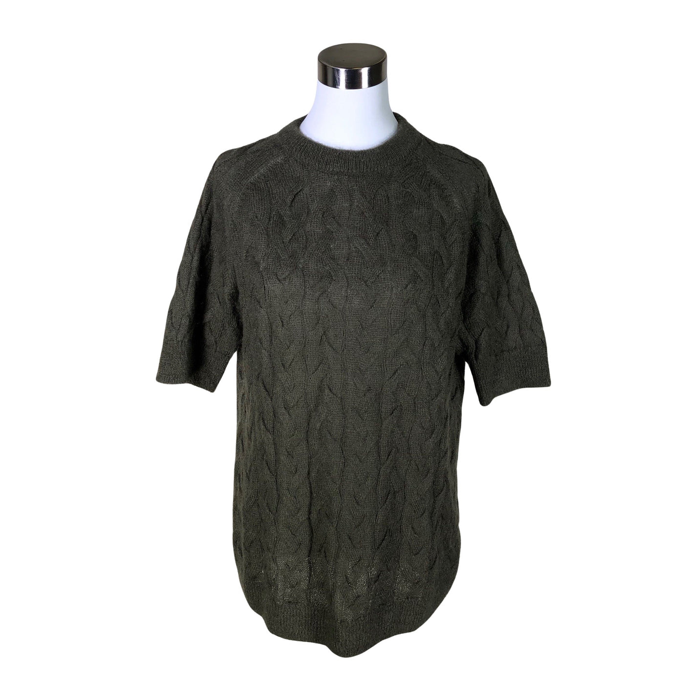 Unisex COS - Kootud tuunika, suurus 38 - Roheline (1)
