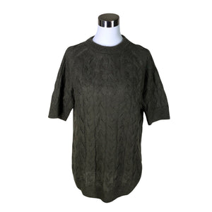 Unisex COS - Kootud tuunika, suurus 38 - Roheline (1)