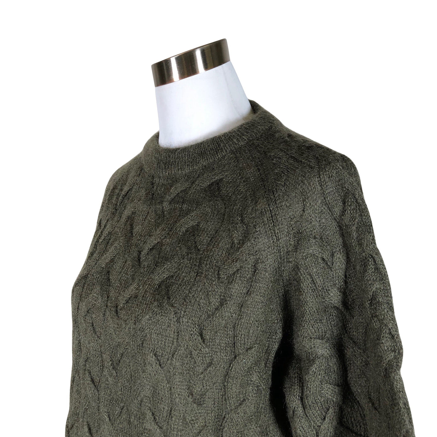 Unisex COS - Kootud tuunika, suurus 38 - Roheline (3)