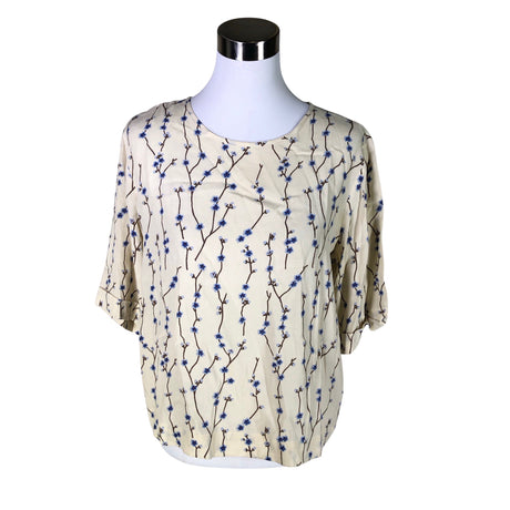 Unisex Libertine-Libertine - Lühikeste käistega pluus, suurus 34 - Looduslik valge ()