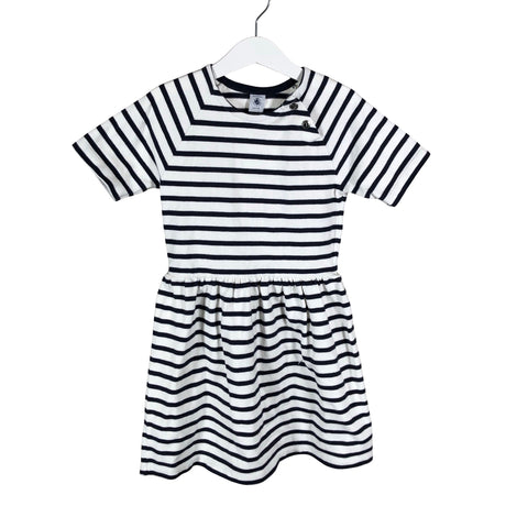 Unisex Petit Bateau - Dressikangast kleit, suurus 122 - 128 - Valge ()