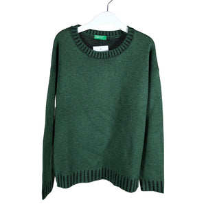 Unisex Benetton - Kampsun, suurus 158 - 164 - Roheline (1)