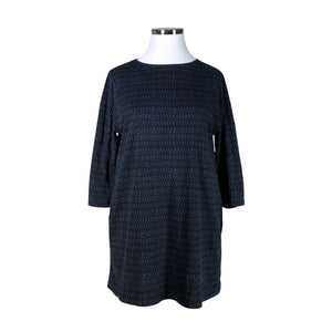 Unisex Marimekko - Trikotaažist tuunika, suurus 42 - Sinine (1)