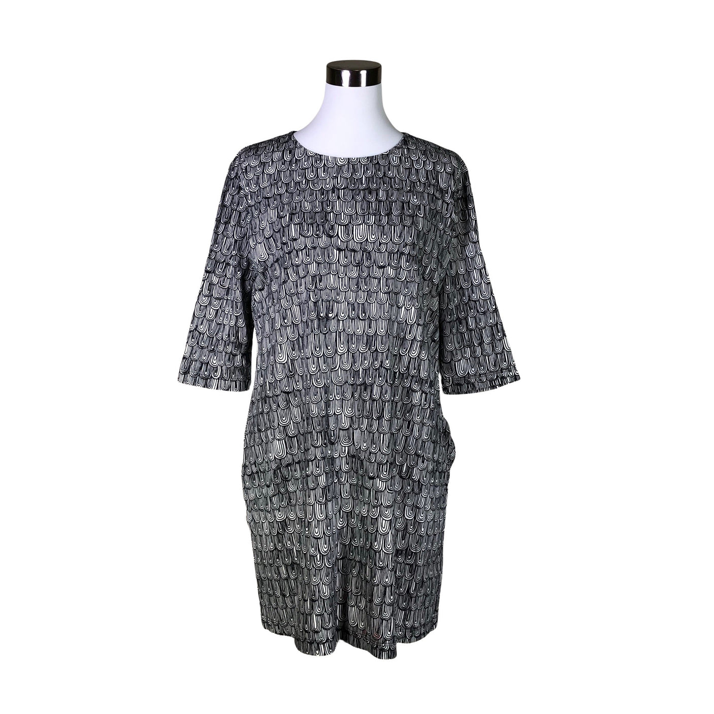 Unisex Marimekko - Trikotaažist tuunika, suurus 40 - Must (1)