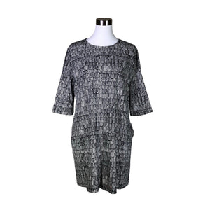 Unisex Marimekko - Trikotaažist tuunika, suurus 40 - Must (1)