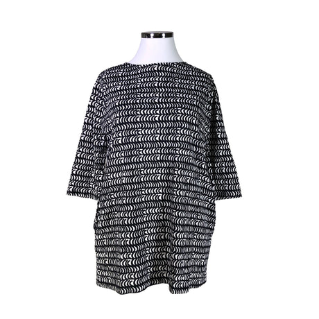 Unisex Marimekko - Trikotaažist tuunika, suurus 42 - Must ()