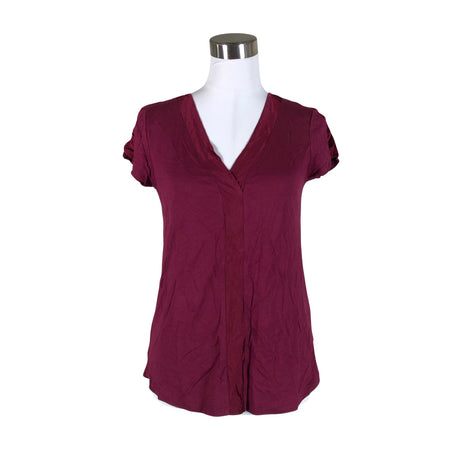 Unisex Esprit - T-särk, suurus 34 - Veinipunane ()