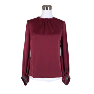 Unisex Ted Baker - Pidulik pluus, suurus 38 - Veinipunane (1)