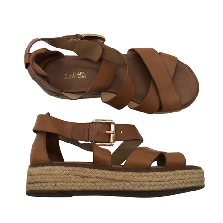 Unisex Michael Kors - Kiilkontsaga rihmikud, suurus 36 - Pruun ()