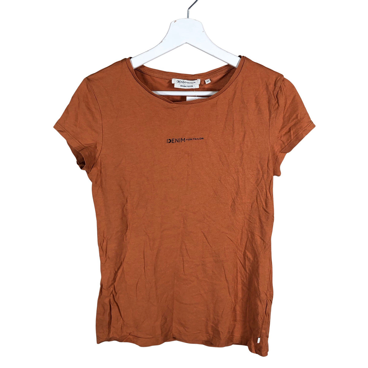 Unisex Tom Tailor - T-särk, suurus 38 - Pruun (1)