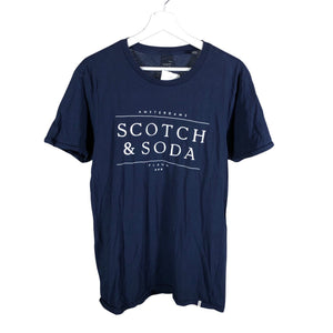 Unisex Scotch&Soda - T-särk, suurus L - Sinine (1)