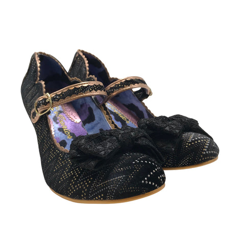 Unisex Irregular Choice - Kontsakingad, suurus 43 - Must (2)