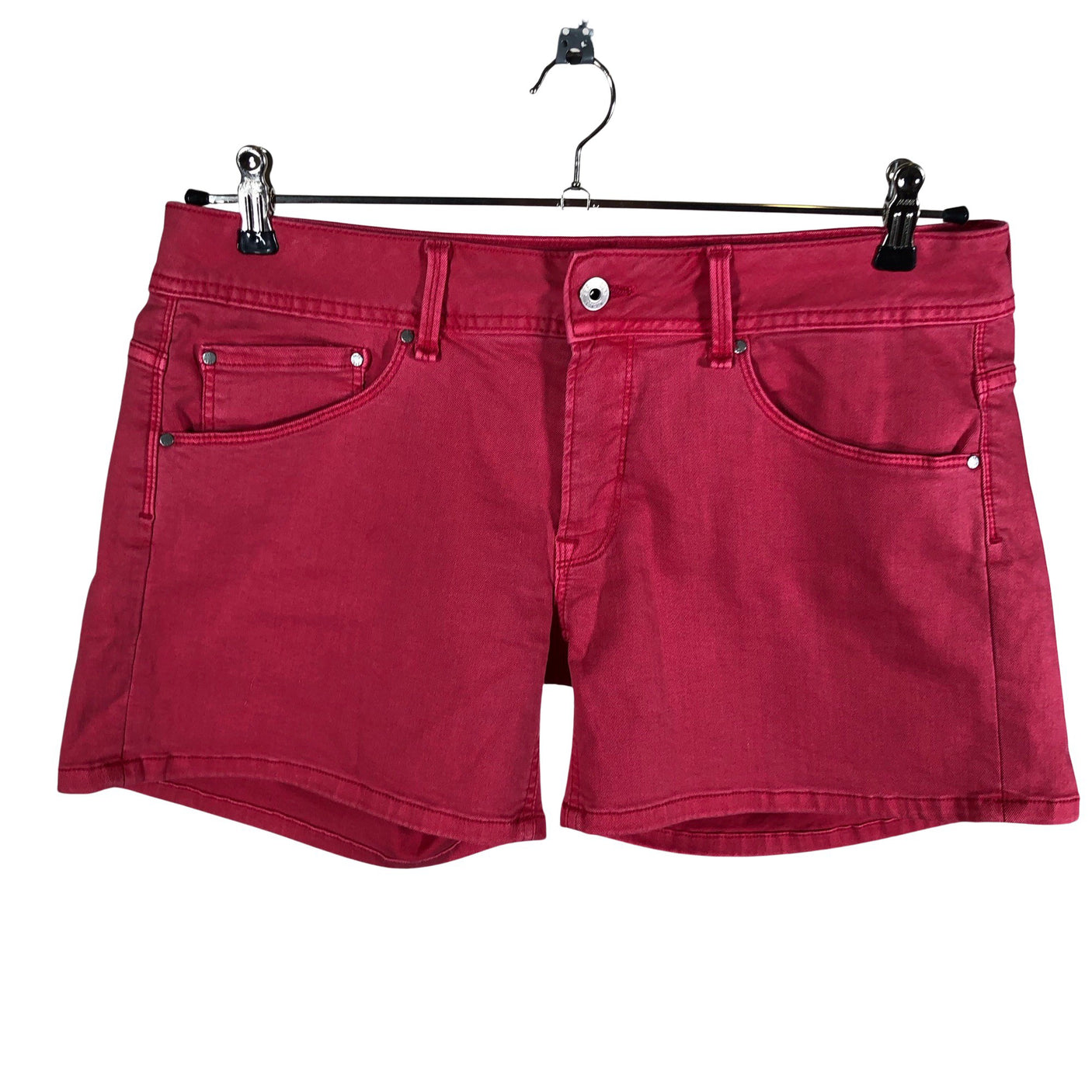 Unisex Pepe Jeans - Teksast lühikesed püksid, suurus 40 - Roosa (1)