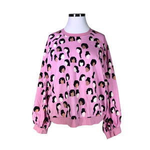 Unisex Yo Zen - Dressikangast pluus, suurus 46 - Roosa (1)