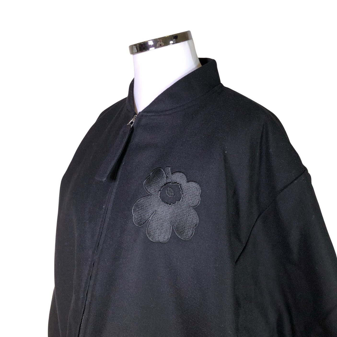 Unisex Marimekko - Villane mantel, suurus 44 - Must (3)