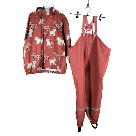 Unisex FIX by Lindex - Vihmariided, suurus 116 - 122 - Heleroosa ()