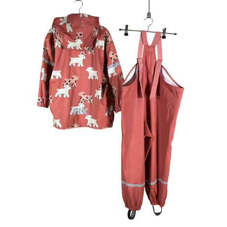 Unisex FIX by Lindex - Vihmariided, suurus 116 - 122 - Heleroosa (2)