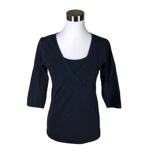 Unisex Mama Licious - Trikotaažist pluus, suurus 38 - Sinine (1)