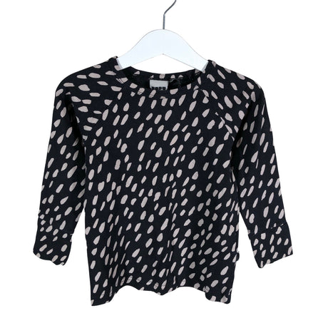 Unisex Papu - Trikotaažist pluus, suurus 86 - 92 - Must ()