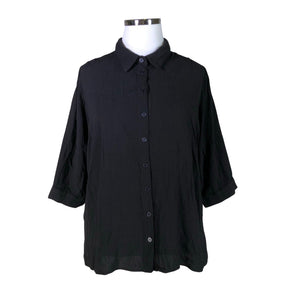 Unisex Zhenzi - Pluus, suurus 50 - Must (1)