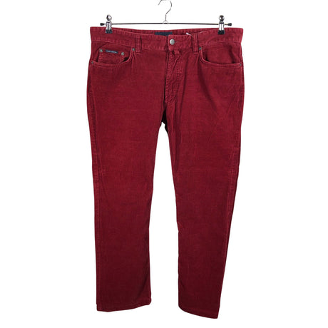 Unisex Gant - Sametpüksid, suurus W34 - Veinipunane ()