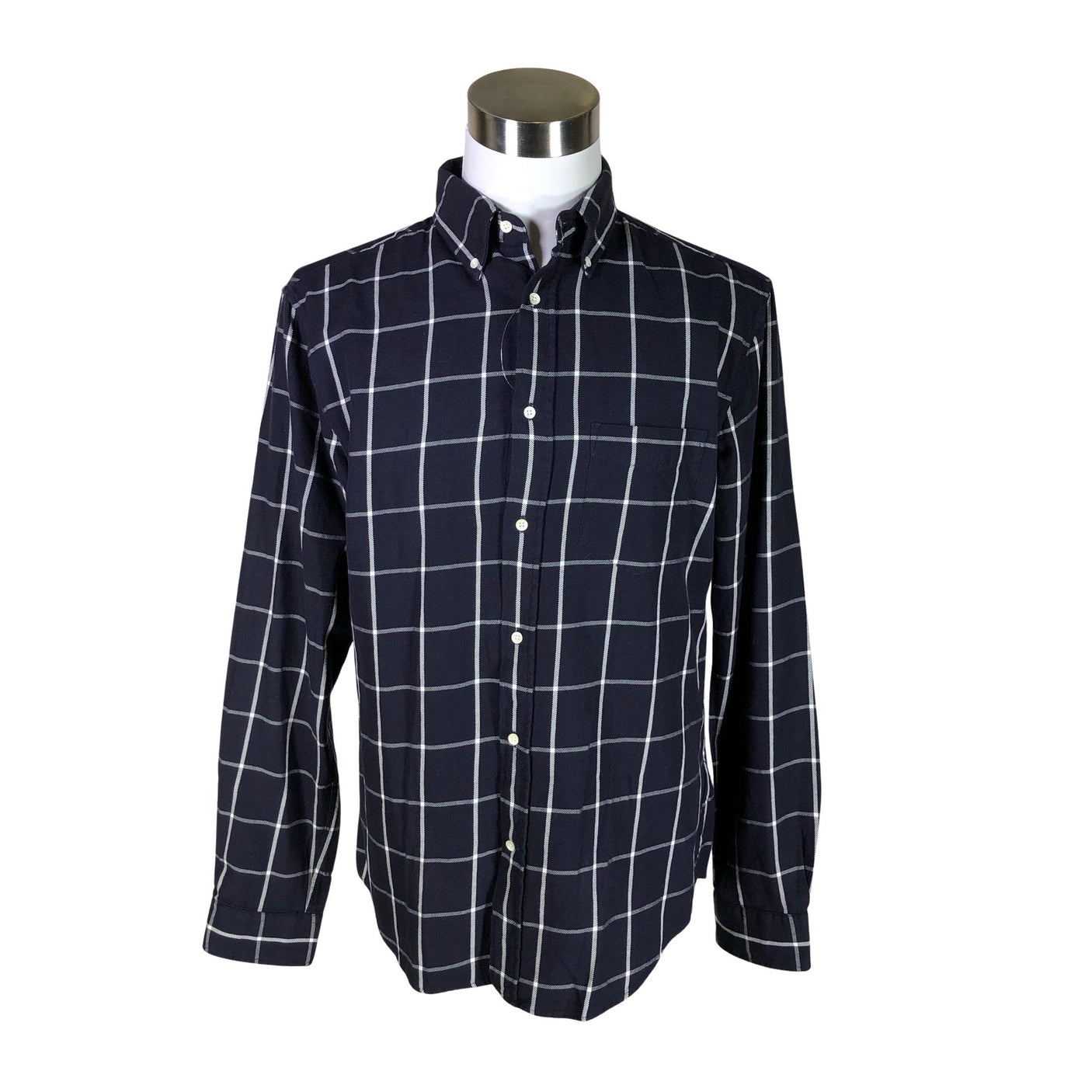 Unisex Gant - Flanellsärk, suurus XL - Sinine (1)