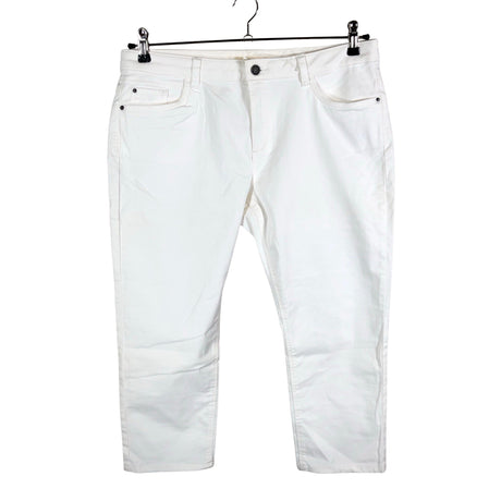 Unisex Esprit - Teksast poolpikad püksid, suurus 42 - Valge ()