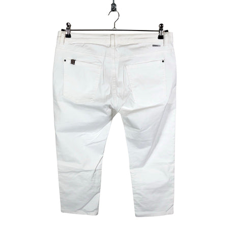 Unisex Esprit - Teksast poolpikad püksid, suurus 42 - Valge (2)