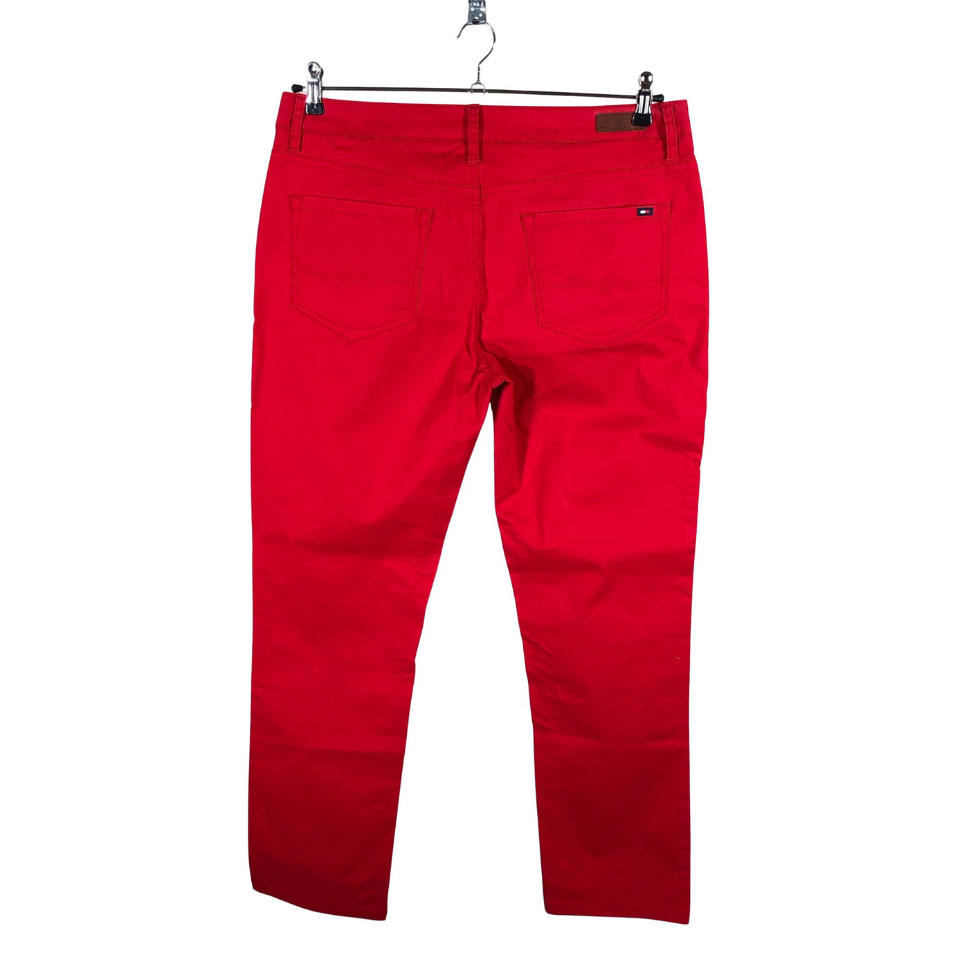 Unisex Tommy Hilfiger - Mittevenivad püksid, suurus 42 - Punane (2)