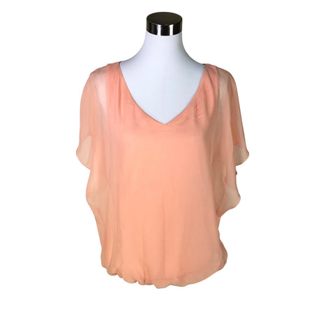 Unisex Esprit - Lühikeste käistega pluus, suurus 38 - Oranž ()