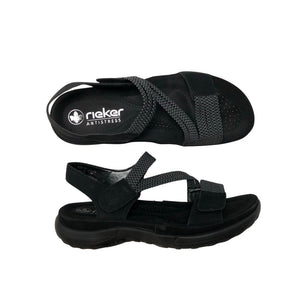 Unisex Rieker - Rihmikud, suurus 39 - Must (1)