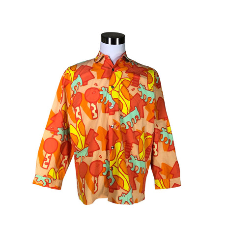 Unisex Marimekko - Triiksärk, suurus S - Oranž ()