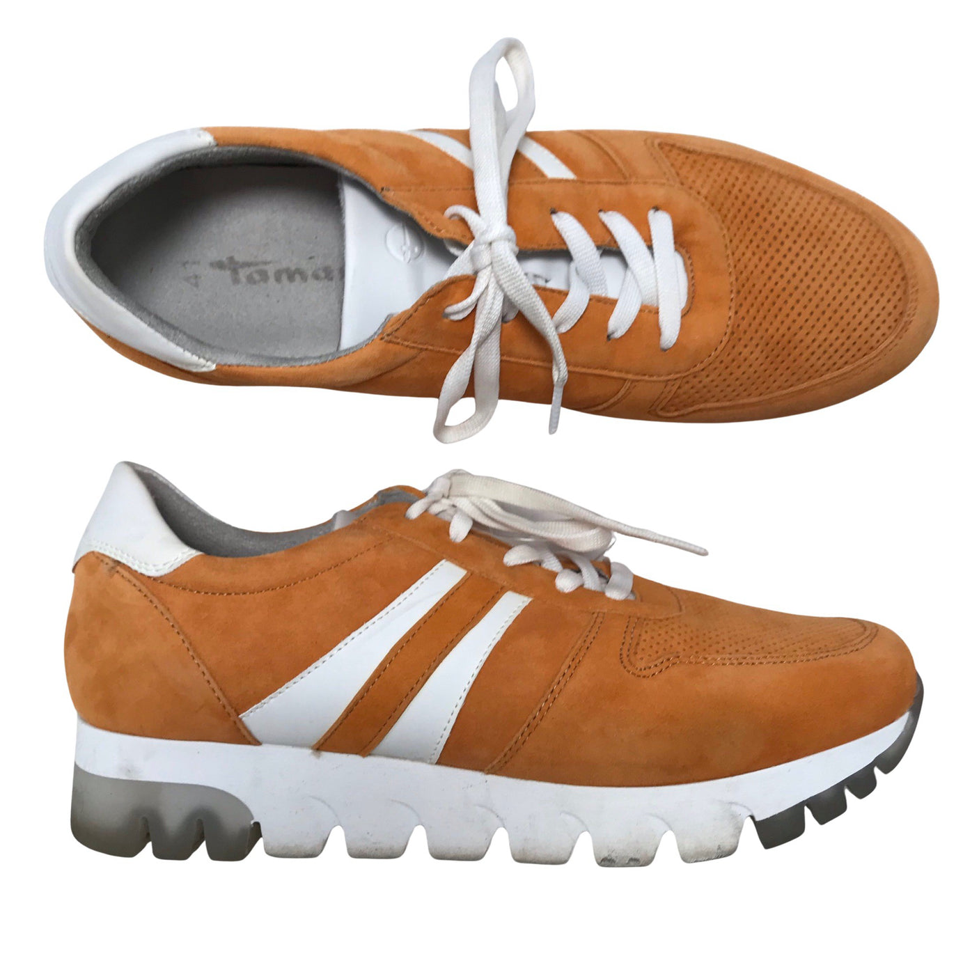 Unisex Tamaris - Tennised, suurus 41 - Oranž (1)