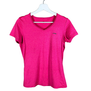 Unisex Li-ning - Spordisärk, lühikesed käised, suurus 36 - Roosa (1)