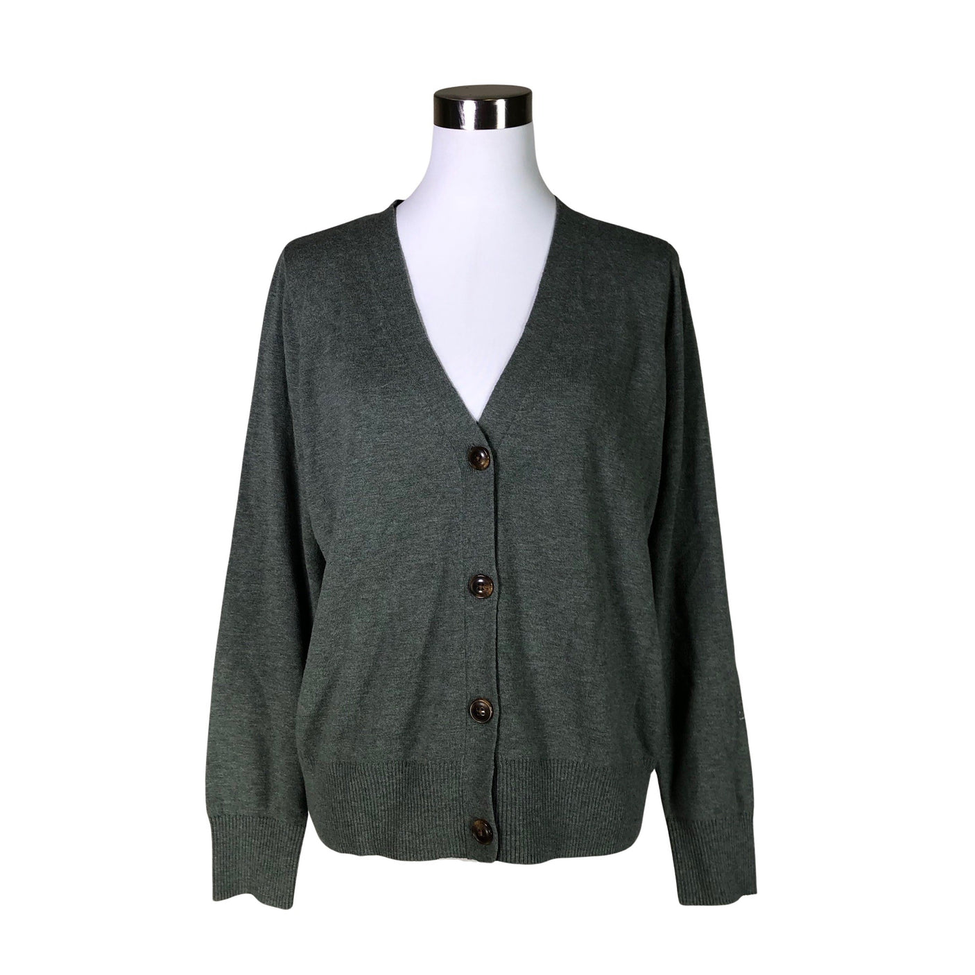 Unisex Nanso - Kardigan, suurus 38 - Roheline (1)