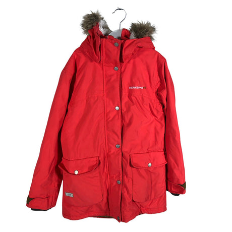 Unisex Didriksons - Talvejope, suurus 146 - 152 - Punane ()