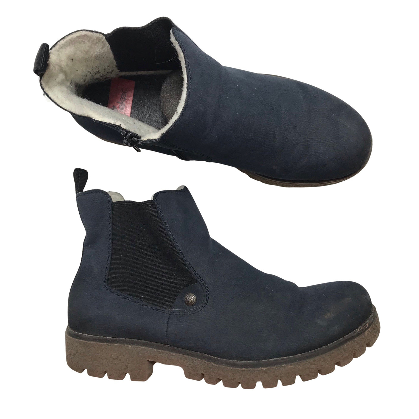 Unisex Rieker - Poolsaapad, suurus 39 - Sinine (1)