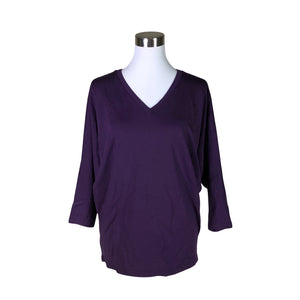 Unisex Puuvillatehdas - Trikotaažist pluus, suurus 36 - Lilla (1)