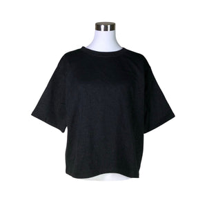 Unisex Lindex - Dressikangast pluus, suurus 38 - Must (1)