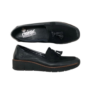 Unisex Rieker - Mokassiinid, suurus 40 - Must (1)