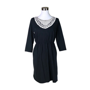Unisex Lumoan - Trikotaažist kleit, suurus 40 - Must (1)