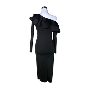 Unisex Club L London - Pidulik kleit, suurus 34 - Must (2)