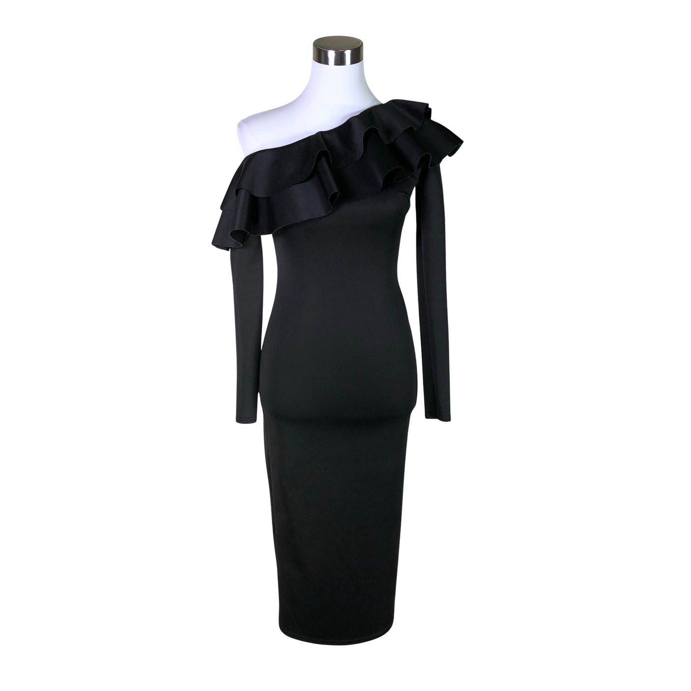 Unisex Club L London - Pidulik kleit, suurus 34 - Must (1)