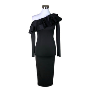 Unisex Club L London - Pidulik kleit, suurus 34 - Must (1)