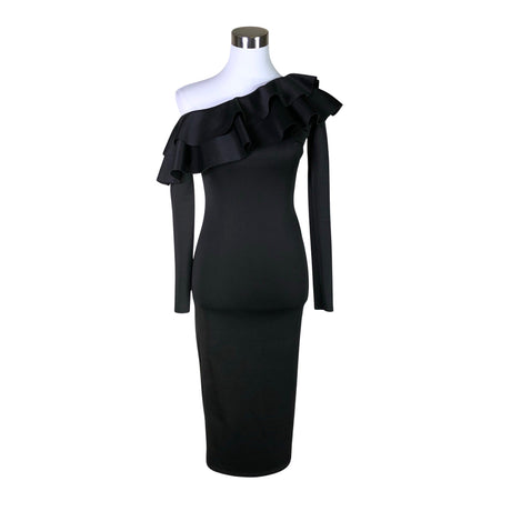 Unisex Club L London - Pidulik kleit, suurus 34 - Must ()