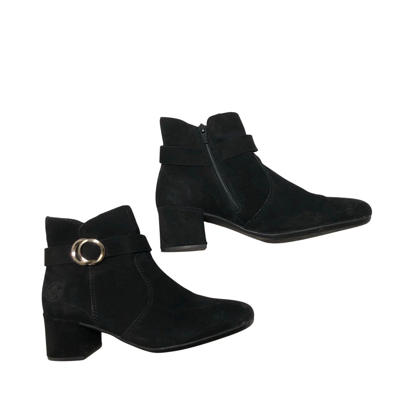 Unisex Rieker - Poolsaapad, suurus 37 - Must (1)
