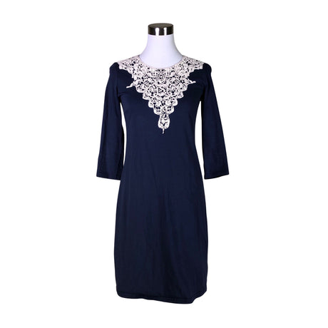 Unisex Lumoan - Trikotaažist kleit, suurus 34 - Sinine ()