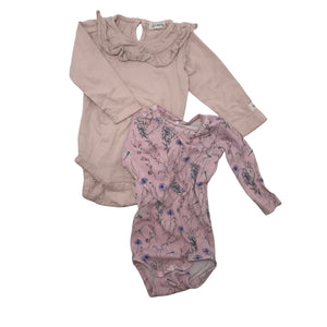 Unisex Name It - Bodi, suurus 56 - 62 - Heleroosa (1)