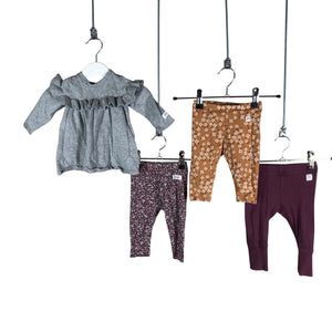 Unisex Newbie - Kootud kleit, suurus 56 - 62 - Hall (1)