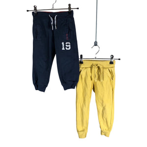 Unisex Lindex - Dressikangast püksid, suurus 86 - 92 - Kollane (1)